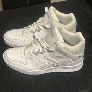 Reebok White High-Top Athletic Sneakers